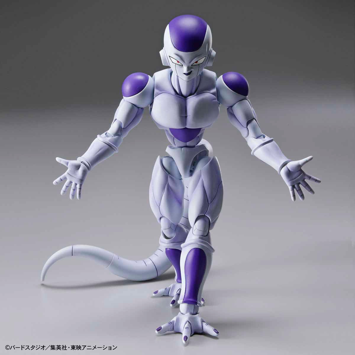 Dragon Ball - Final Form Frieza - Figure-rise Standard Model Kit, Includes Muscle Build System, 3 types of hand parts, Death Ball and Death Beam effects, 2 face expressions, and foil stickers, Nippon Figures