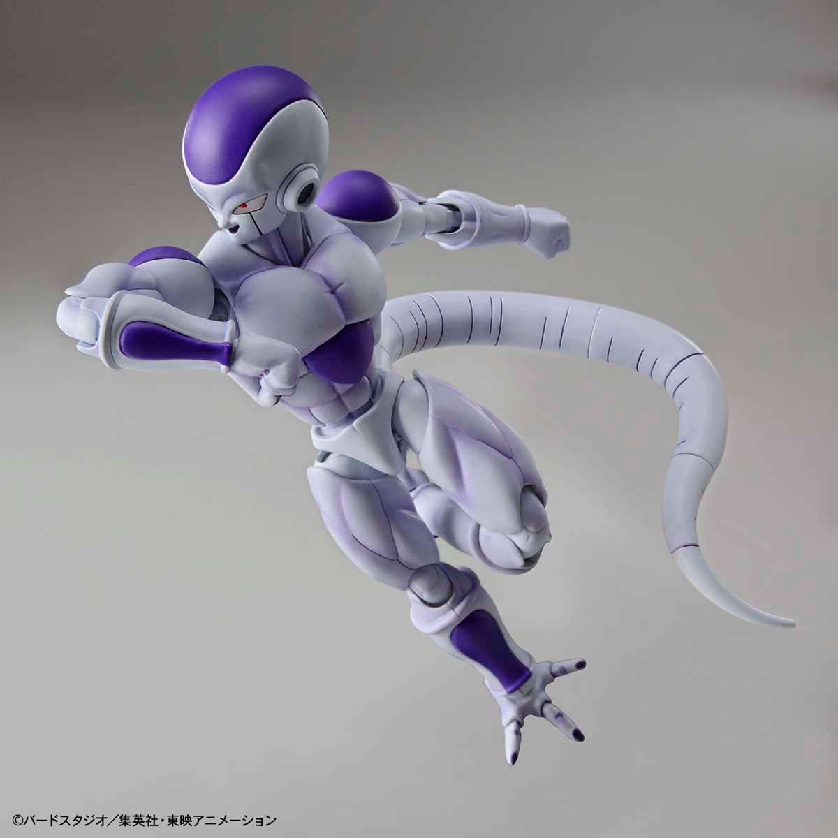 Dragon Ball - Final Form Frieza - Figure-rise Standard Model Kit, Includes Muscle Build System, 3 types of hand parts, Death Ball and Death Beam effects, 2 face expressions, and foil stickers, Nippon Figures