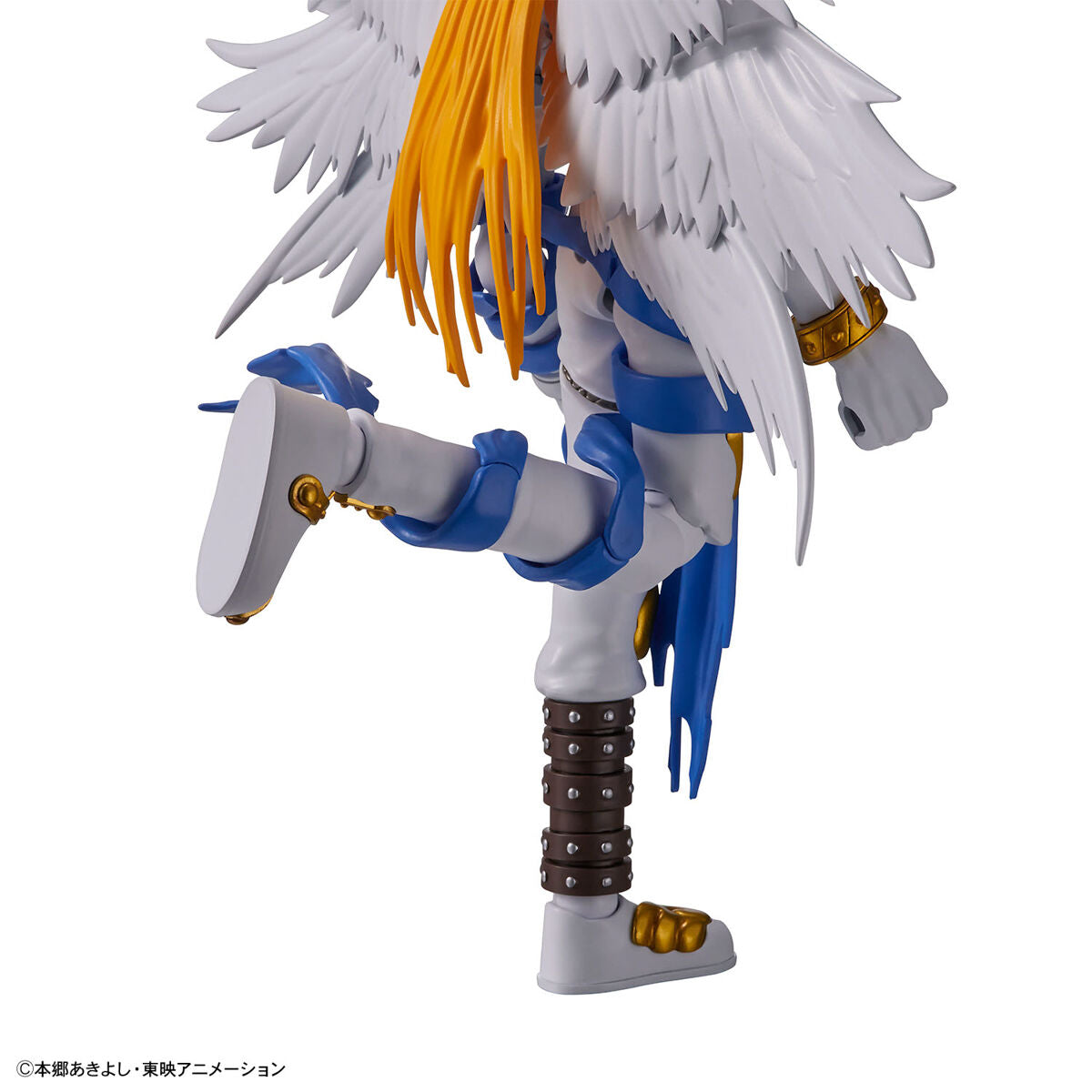 Digimon - Angemon - Figure-rise Standard Model Kit, Angel-type Digimon with movable wings and cloth parts, Nippon Figures