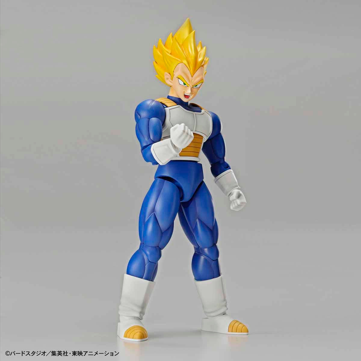 Dragon Ball - Super Saiyan Vegeta - Figure-rise Standard Model Kit, Includes Big Bang Attack and Final Flash effect parts, Stands at 145mm, Nippon Figures