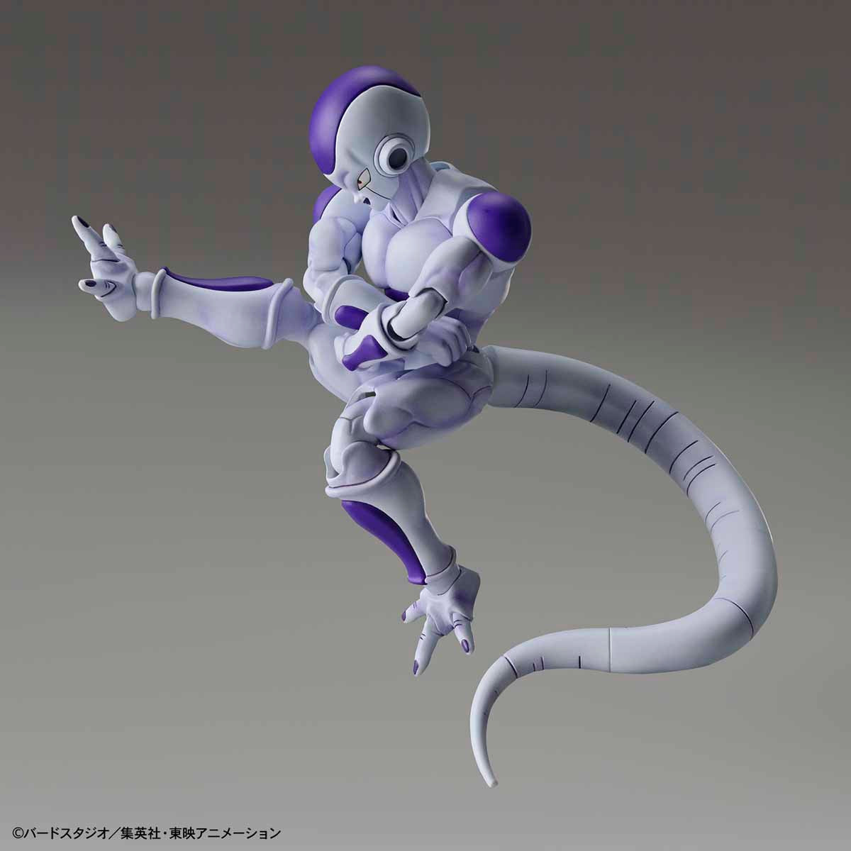Dragon Ball - Final Form Frieza - Figure-rise Standard Model Kit, Includes Muscle Build System, 3 types of hand parts, Death Ball and Death Beam effects, 2 face expressions, and foil stickers, Nippon Figures