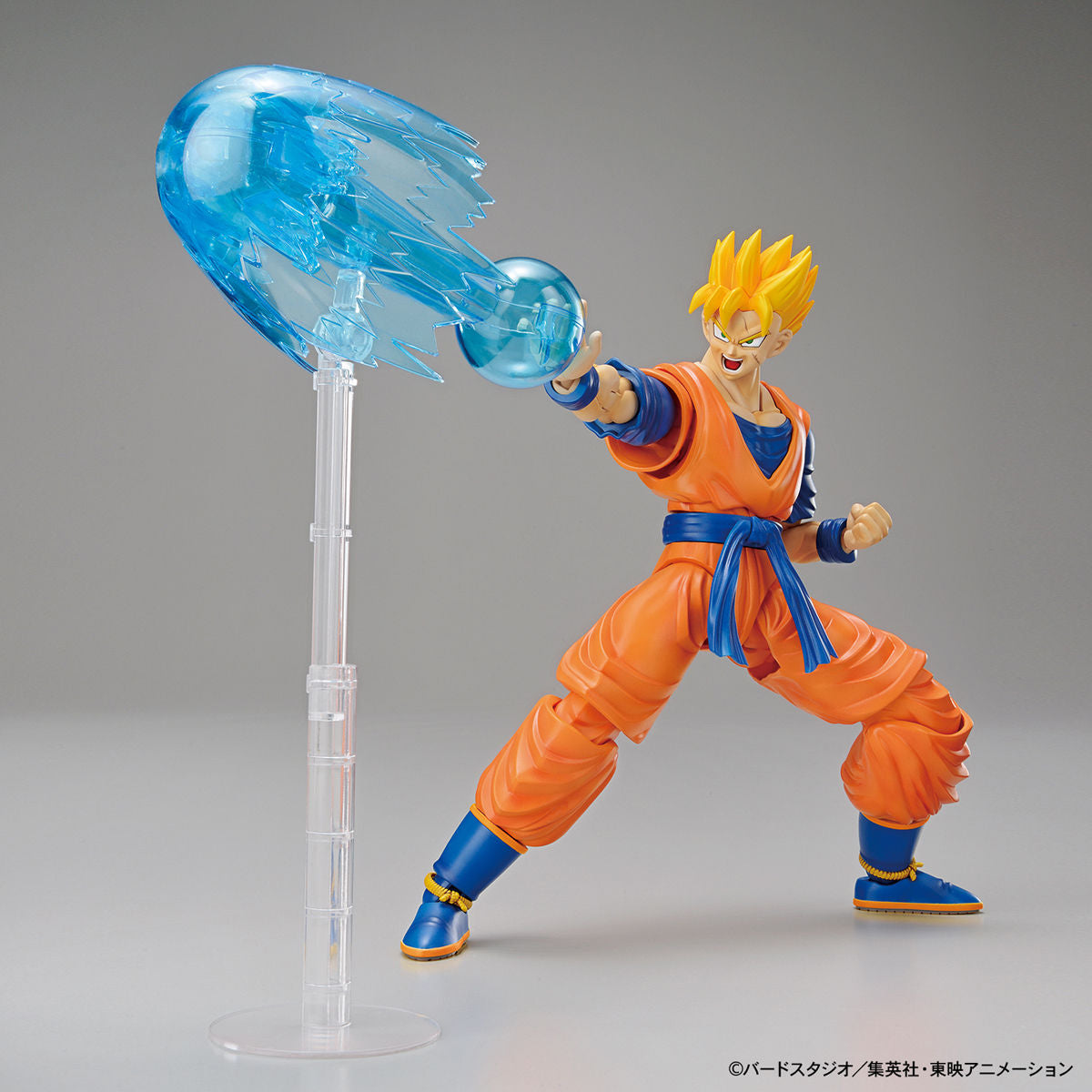 Dragon Ball - Ultimate Son Gohan - Figure-rise Standard Model Kit (Bandai), Includes facial expression parts, Super Saiyan Son Gohan (Future) reproduction parts, hand parts, energy wave effects, and more, Nippon Figures