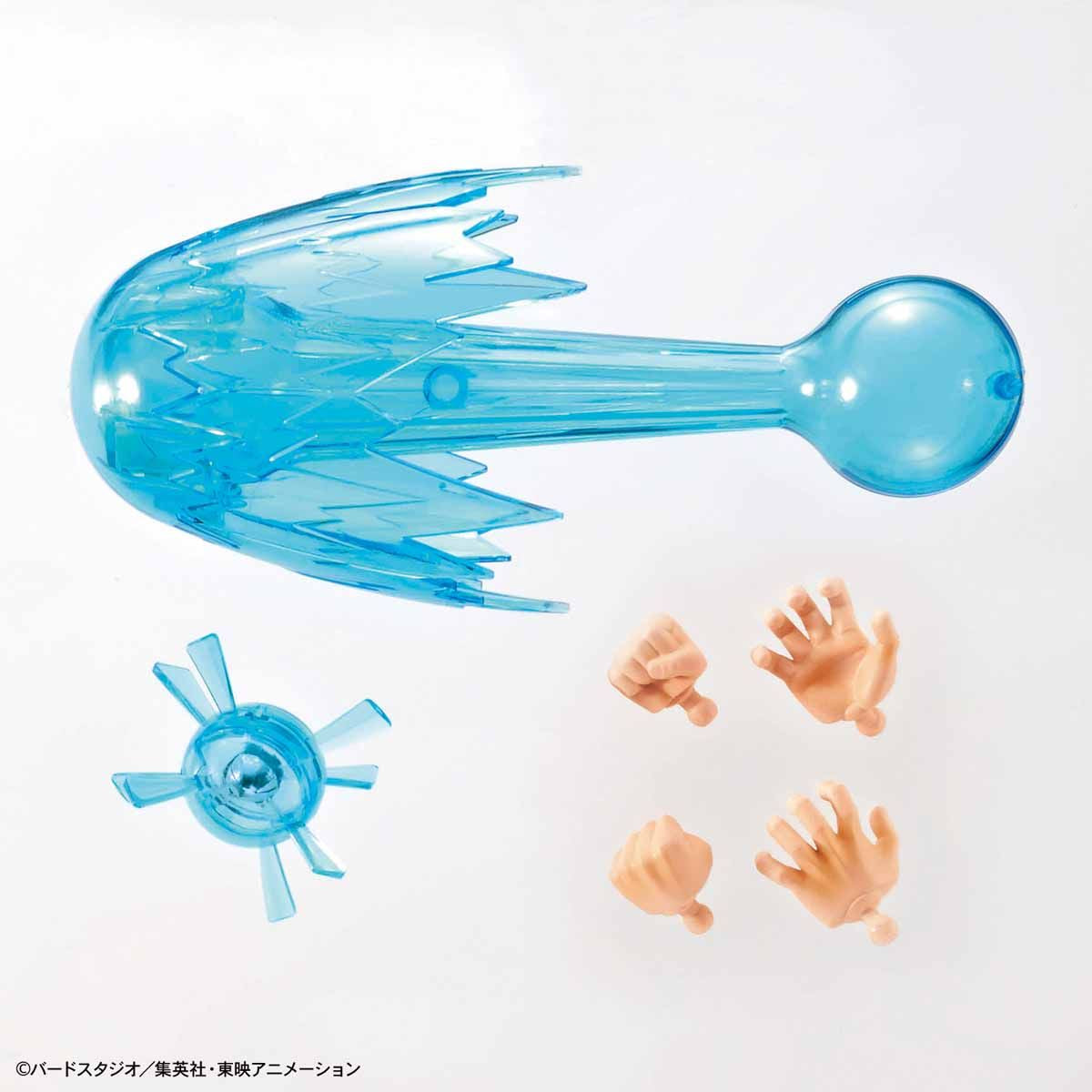 Dragon Ball - Bardock - Figure-rise Standard Model Kit, Plastic model kit of Goku's father Bardock with Muscle Build System, high range of motion, and effect parts, Nippon Figures