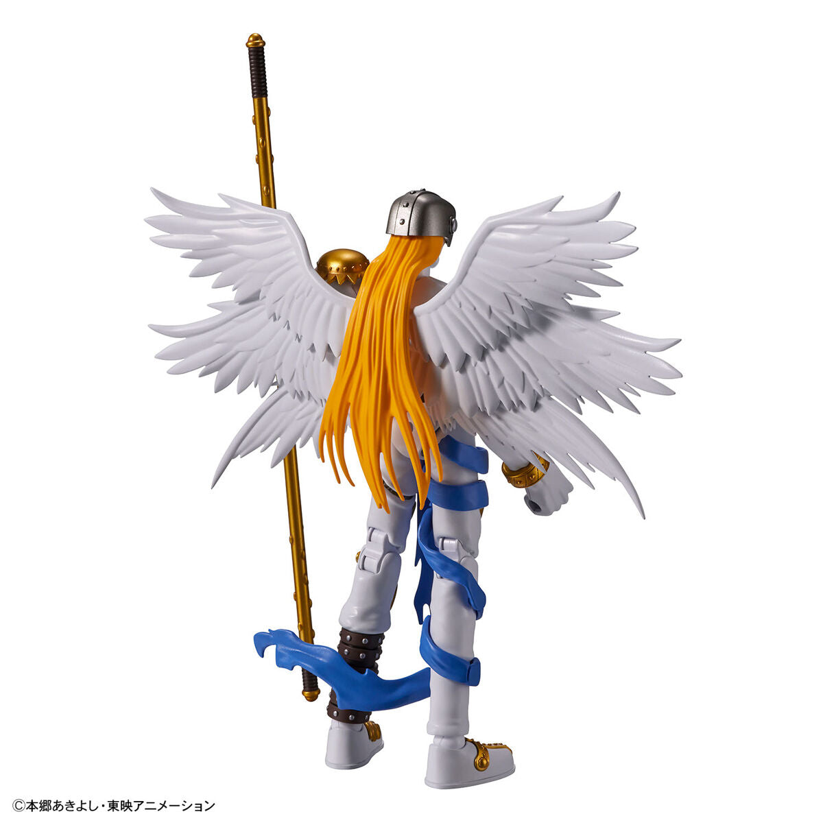 Digimon - Angemon - Figure-rise Standard Model Kit, Angel-type Digimon with movable wings and cloth parts, Nippon Figures