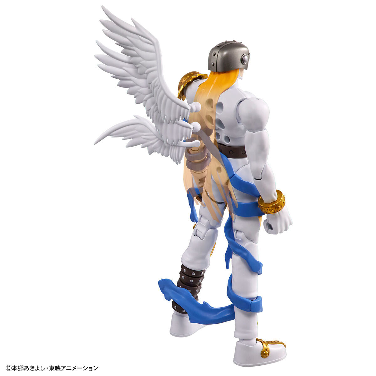 Digimon - Angemon - Figure-rise Standard Model Kit, Angel-type Digimon with movable wings and cloth parts, Nippon Figures