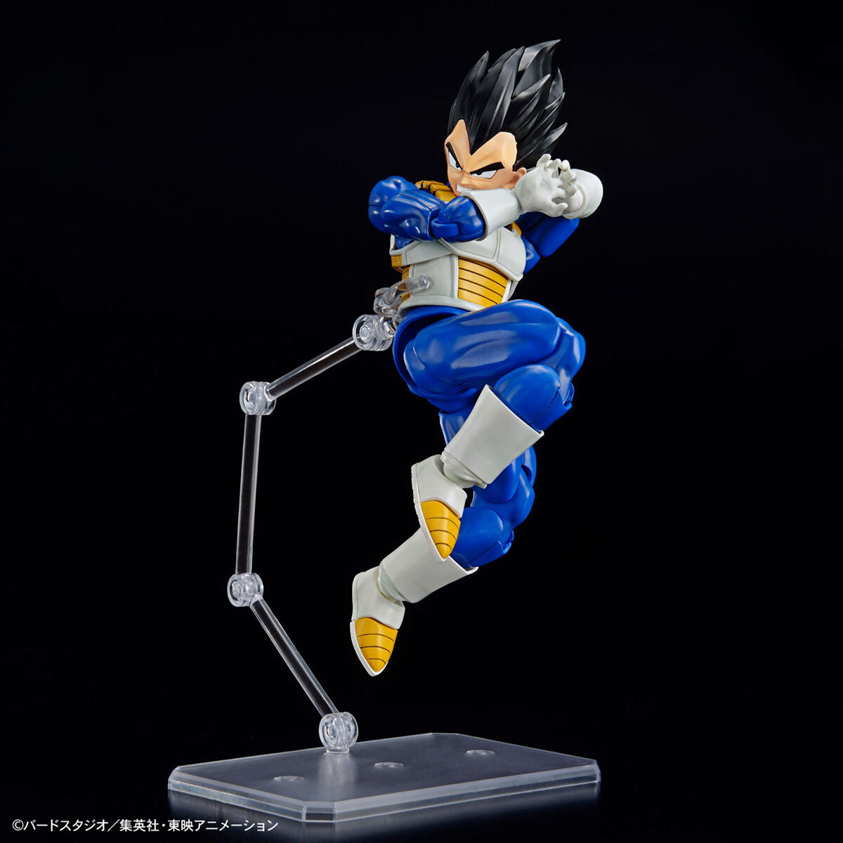 Dragon Ball - Vegeta (NEW SPEC Ver.) - Figure-rise Standard Model Kit, Upgraded Muscle Build System PLUS, Improved range of motion and joint structure, Colorful finish through molded colors, Includes various accessories and display base, Franchise: Dragon Ball, Brand: Bandai, Release Date: 2023-07-29, Type: Model Kit, Store Name: Nippon Figures