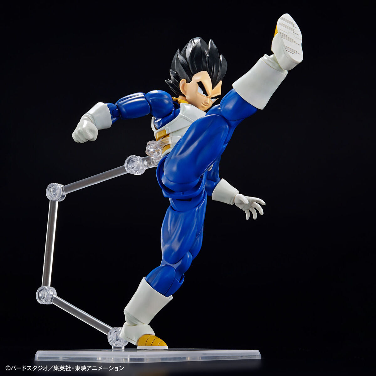 Dragon Ball - Vegeta (NEW SPEC Ver.) - Figure-rise Standard Model Kit, Upgraded Muscle Build System PLUS, Improved range of motion and joint structure, Colorful finish through molded colors, Includes various accessories and display base, Franchise: Dragon Ball, Brand: Bandai, Release Date: 2023-07-29, Type: Model Kit, Store Name: Nippon Figures