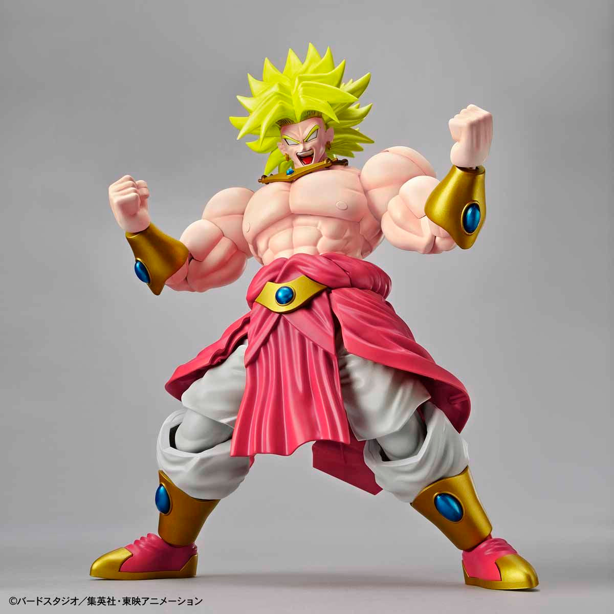 Dragon Ball - Legendary Super Saiyan Broly - Figure-rise Standard Model Kit, Includes 2 expression parts (normal, screaming), wrist parts (left and right fists, left and right open hands), damaged face for Super Saiyan Goku and Vegeta, Franchise: Dragon Ball, Brand: Bandai, Release Date: 2019-07-27, Type: Model Kit, Store Name: Nippon Figures