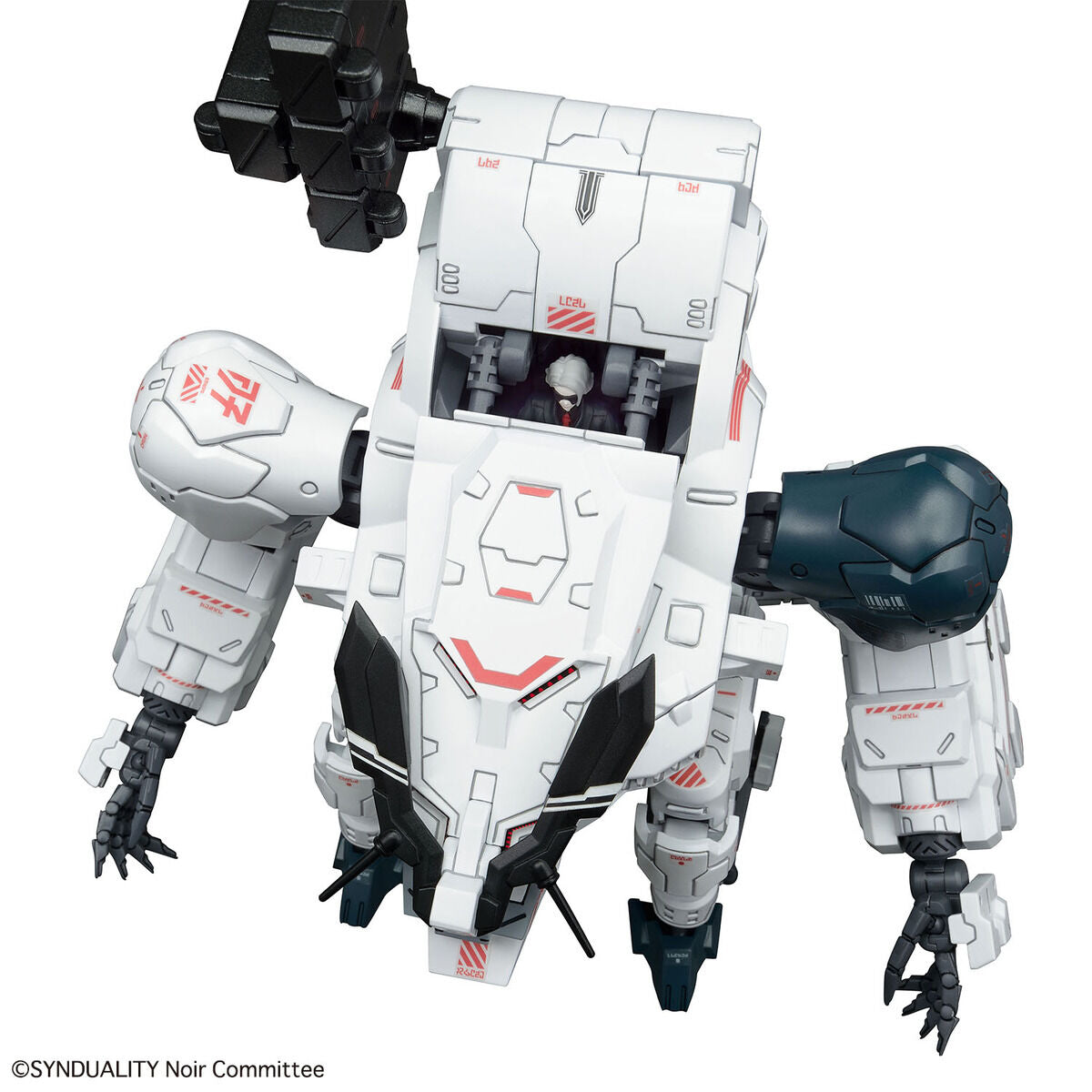 Synduality: Noir - Gilbow - HG Model Kit (Bandai), SF project "SYNDUALITY" featuring Black Mask and Schnee figures, includes weapons and gadgets, from Nippon Figures