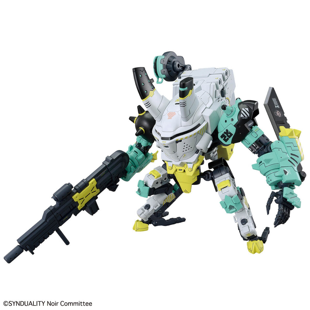 Synduality: Noir - Daisy Ogre Alter - HG Model Kit (Bandai), Upgraded mecha kit with new armaments, detailed cockpit, and dynamic posing options, Nippon Figures
