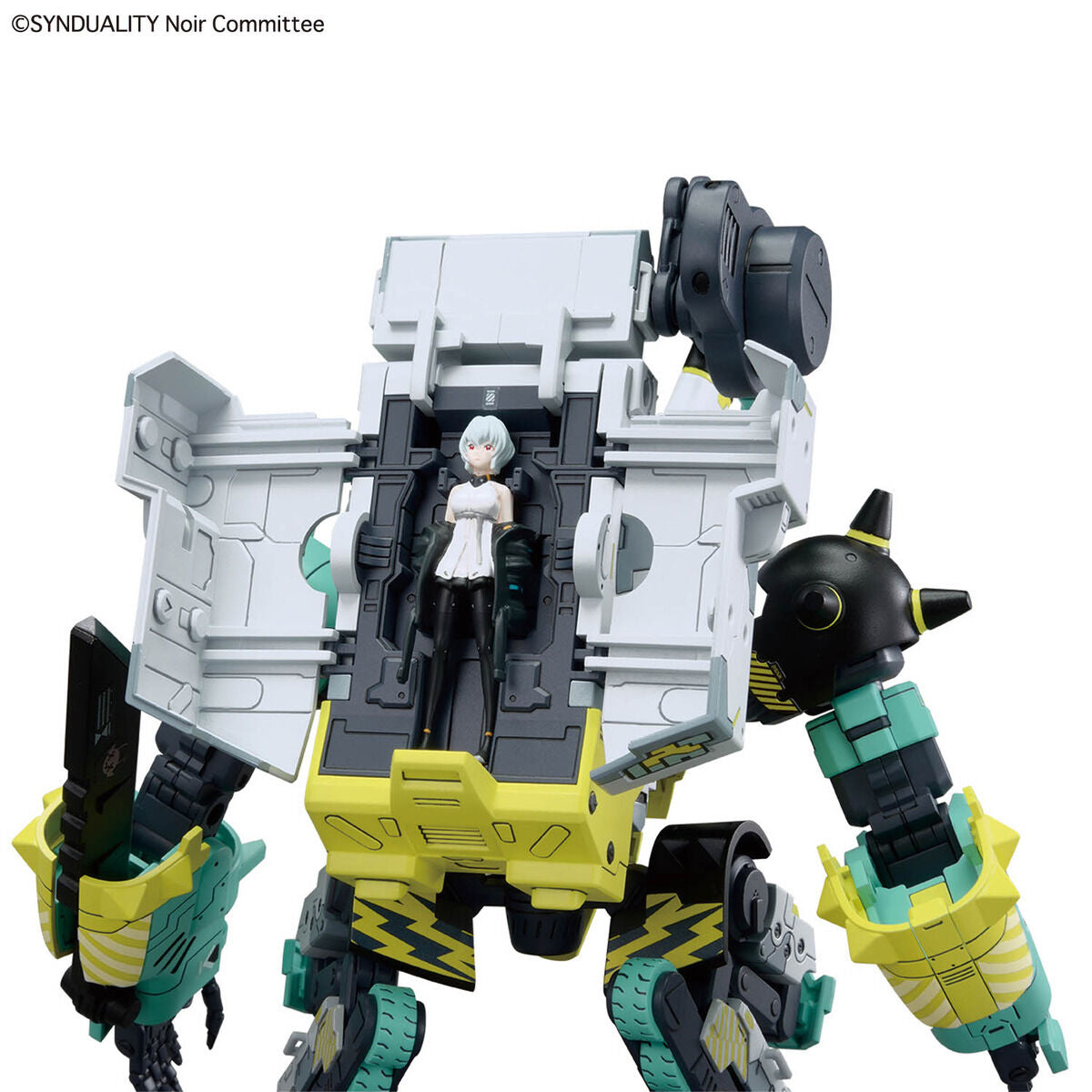 Synduality: Noir - Daisy Ogre Alter - HG Model Kit (Bandai), Upgraded mecha kit with new armaments, detailed cockpit, and dynamic posing options, Nippon Figures