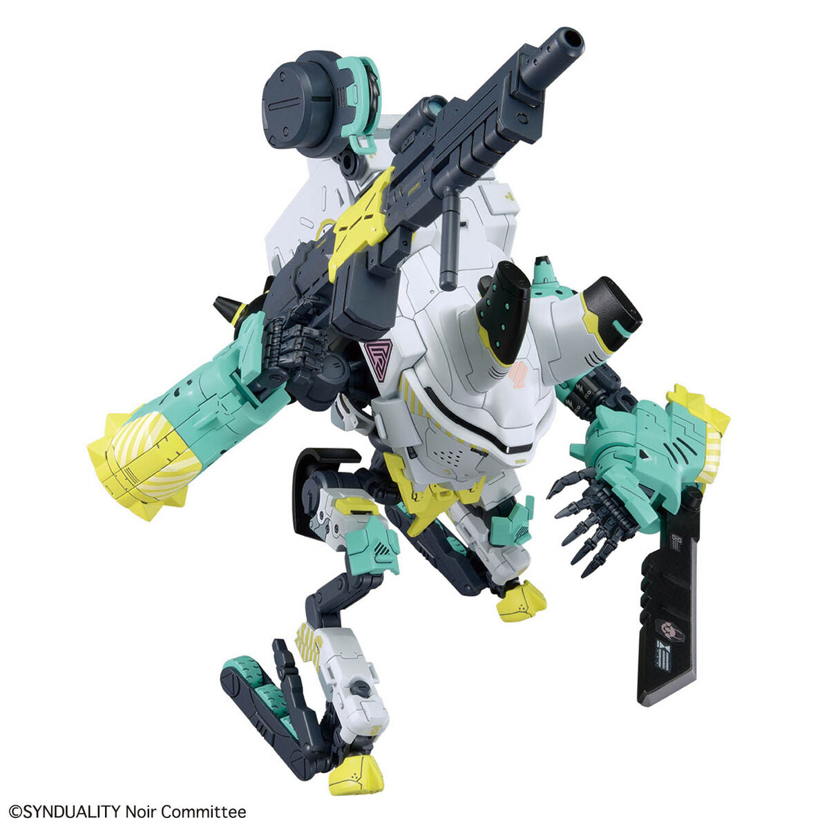 Synduality: Noir - Daisy Ogre Alter - HG Model Kit (Bandai), Upgraded mecha kit with new armaments, detailed cockpit, and dynamic posing options, Nippon Figures