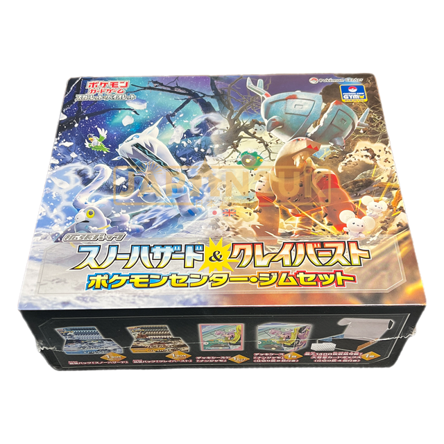 Pokemon Scarlet & Violet Snow Hazard & Clay Burst Japanese Gym Set