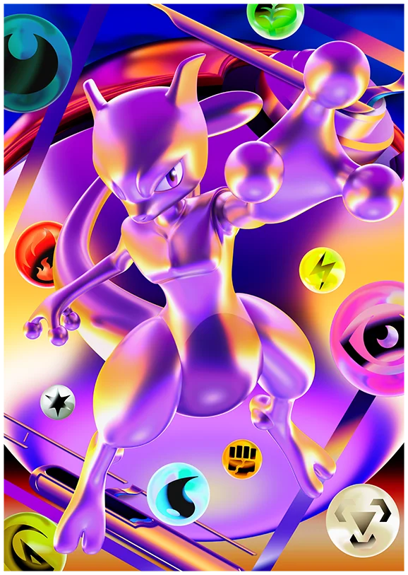 Japanese Pokemon Cards - 30th Celebration - Mewtwo