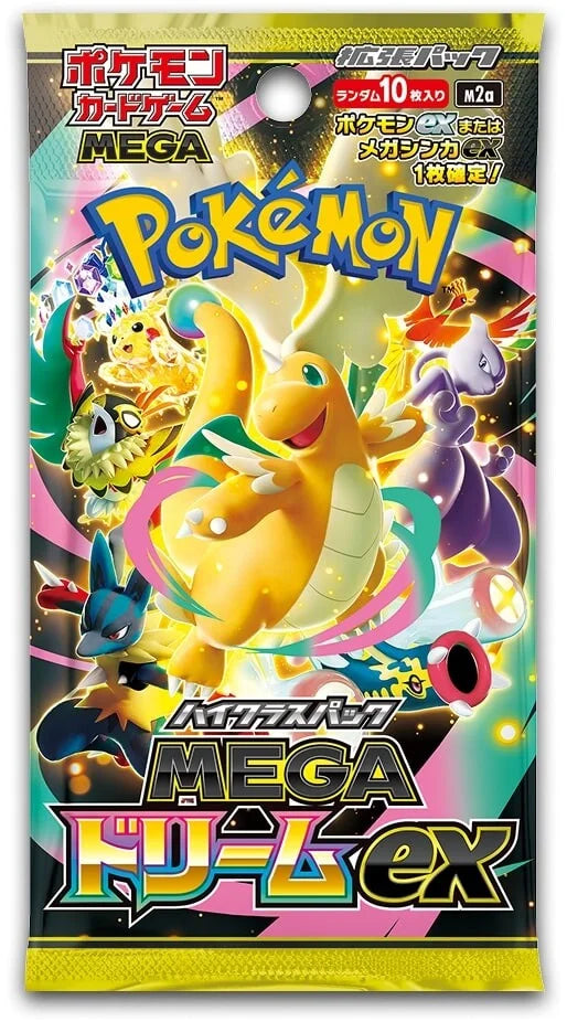 Japanese Pokemon Cards - Mega Dream EX - Booster PACK