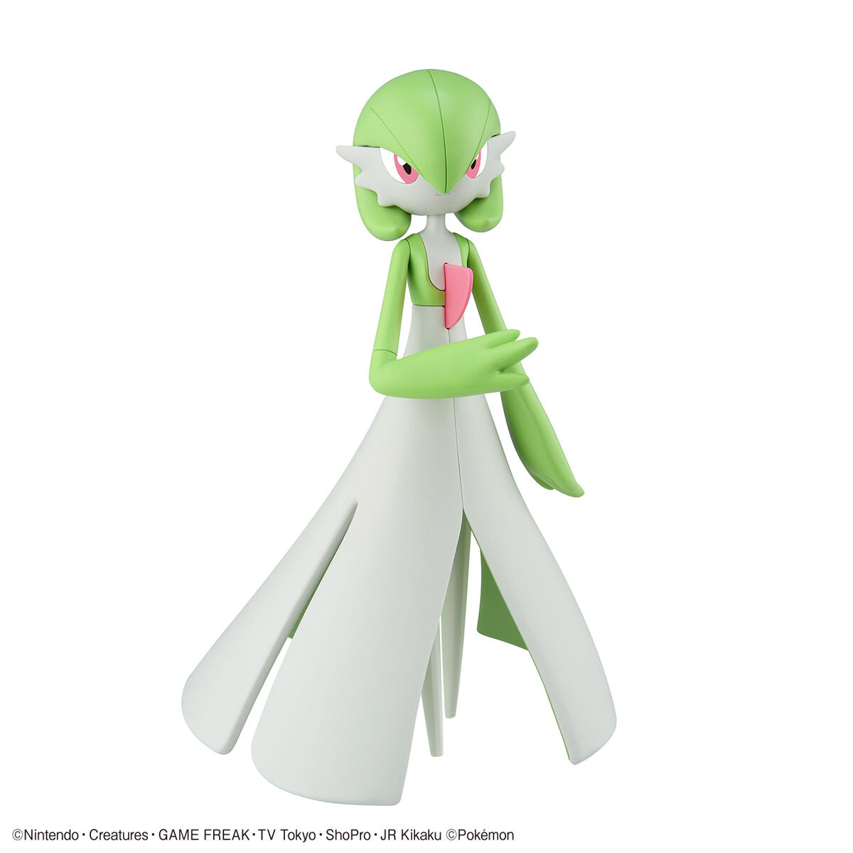 Pokémon - Gardevoir - Pokémon Model Kit Collection No.49 (Bandai), Includes poseable arm and hand parts, foil stickers, Franchise: Pokémon, Brand: Bandai, Release Date: 2021-12-04, Type: Model Kit, Nippon Figures