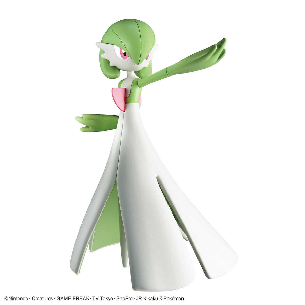 Pokémon - Gardevoir - Pokémon Model Kit Collection No.49 (Bandai), Includes poseable arm and hand parts, foil stickers, Franchise: Pokémon, Brand: Bandai, Release Date: 2021-12-04, Type: Model Kit, Nippon Figures