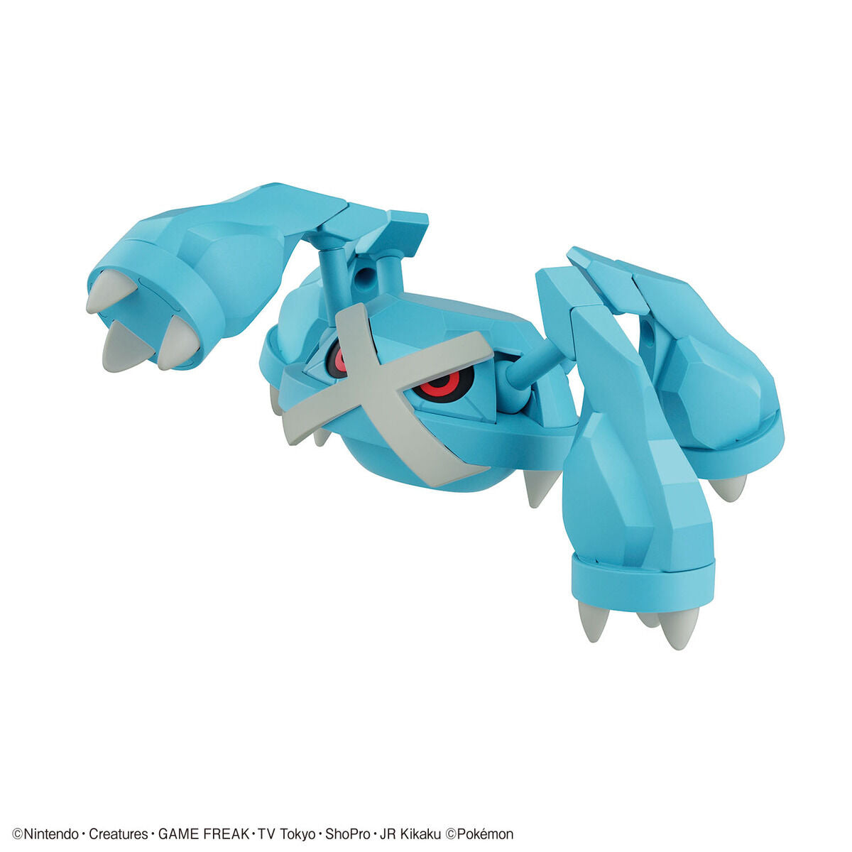 Pokémon - Metagross - Pokémon Model Kit Collection No.53 (Bandai), Axis movable leg parts for action poses, Flying pose option, Includes clear stand and sticker sheet, Franchise: Pokémon, Brand: Bandai, Release Date: 2023-02-18, Type: Model Kit, Store Name: Nippon Figures