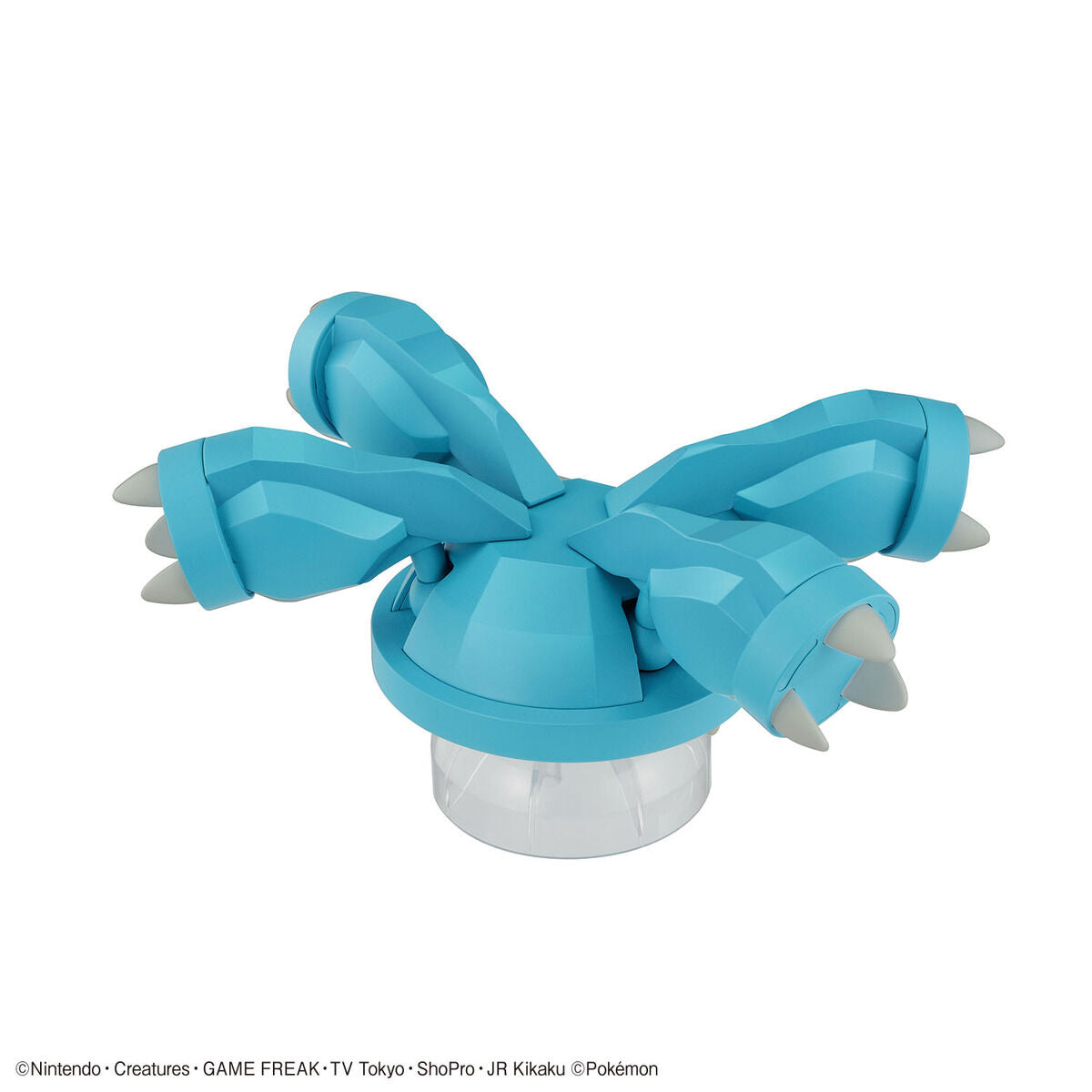 Pokémon - Metagross - Pokémon Model Kit Collection No.53 (Bandai), Axis movable leg parts for action poses, Flying pose option, Includes clear stand and sticker sheet, Franchise: Pokémon, Brand: Bandai, Release Date: 2023-02-18, Type: Model Kit, Store Name: Nippon Figures