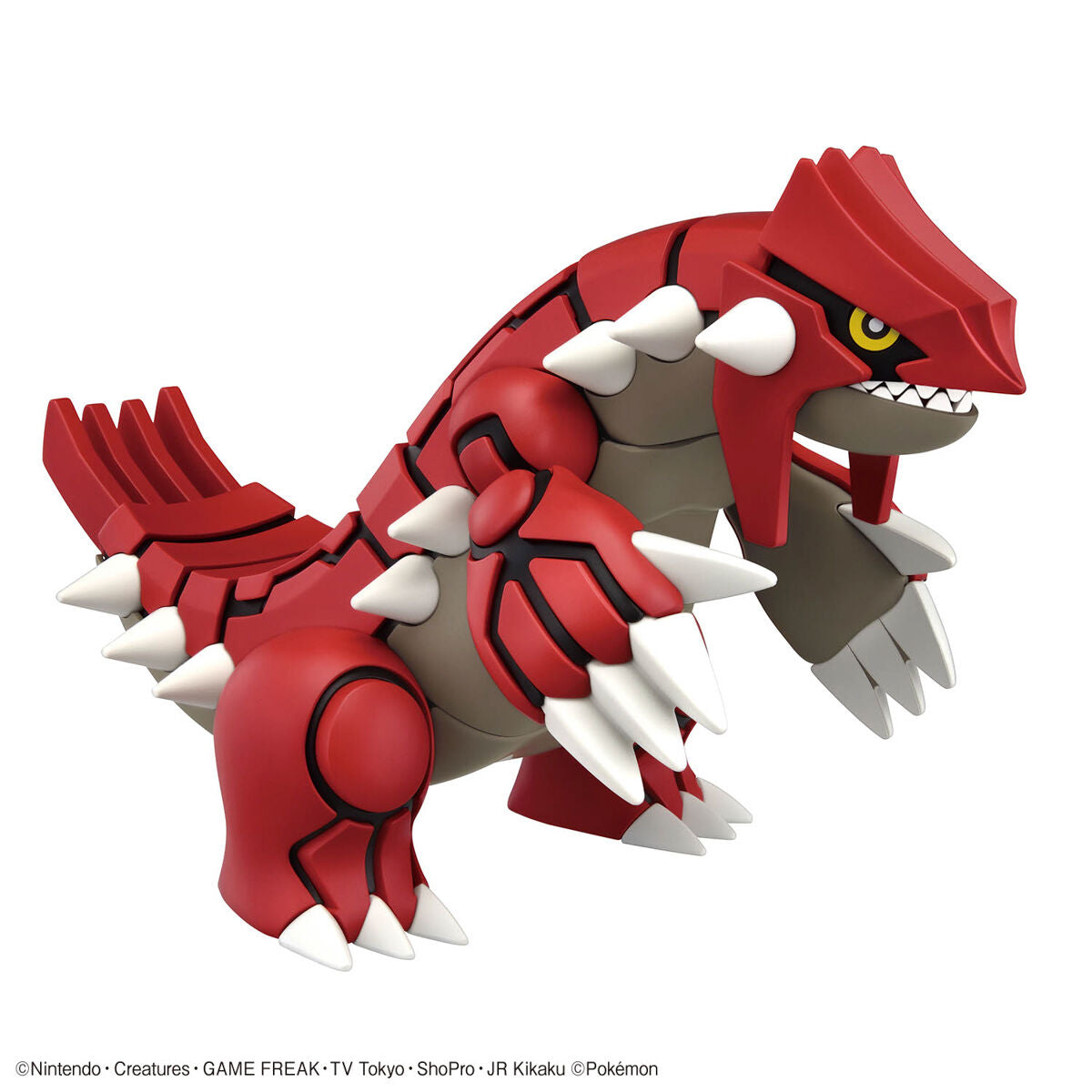 Pokémon - Groudon - Pokémon Model Kit Collection No.54 (Bandai), Franchise: Pokémon, Brand: Bandai, Release Date: 2023-12-16, Type: Model Kit, Nippon Figures