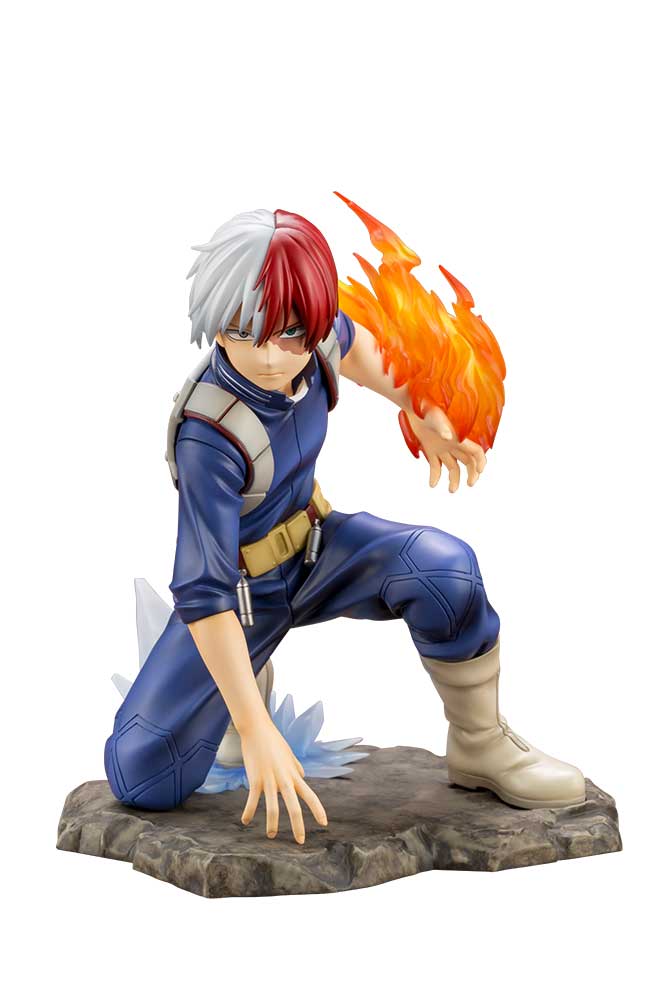 My Hero Academia - Todoroki Shoto - ARTFX J - 1/8 (Kotobukiya, Takara Tomy), Franchise: My Hero Academia, Brand: Kotobukiya, Takara Tomy As Producer, Release Date: 25. Jun 2019, Type: General, Dimensions: 165.0 mm, Scale: 1/8 H=165mm (6.44in, 1:1=1.32m), Material: ABSPVC, Store Name: Nippon Figures