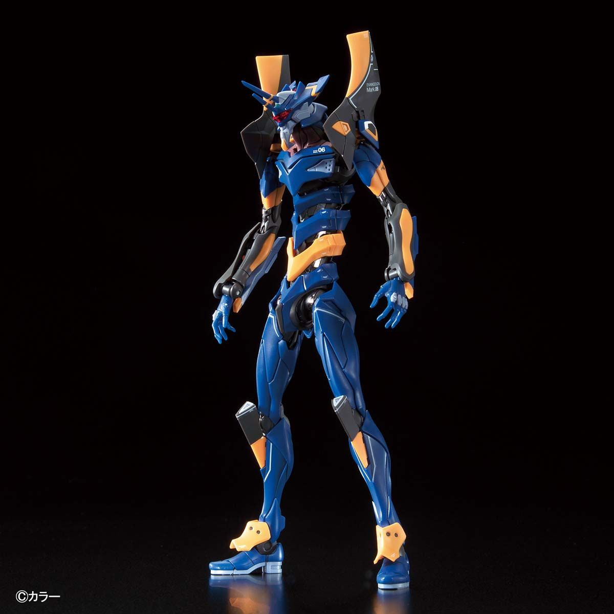 Evangelion - Mark.06 - RG Model Kit, based on "Evangelion: 3.0 You Can (Not) Redo," intricate details, includes Spear of Cassius and halo accessory, by Bandai - Nippon Figures