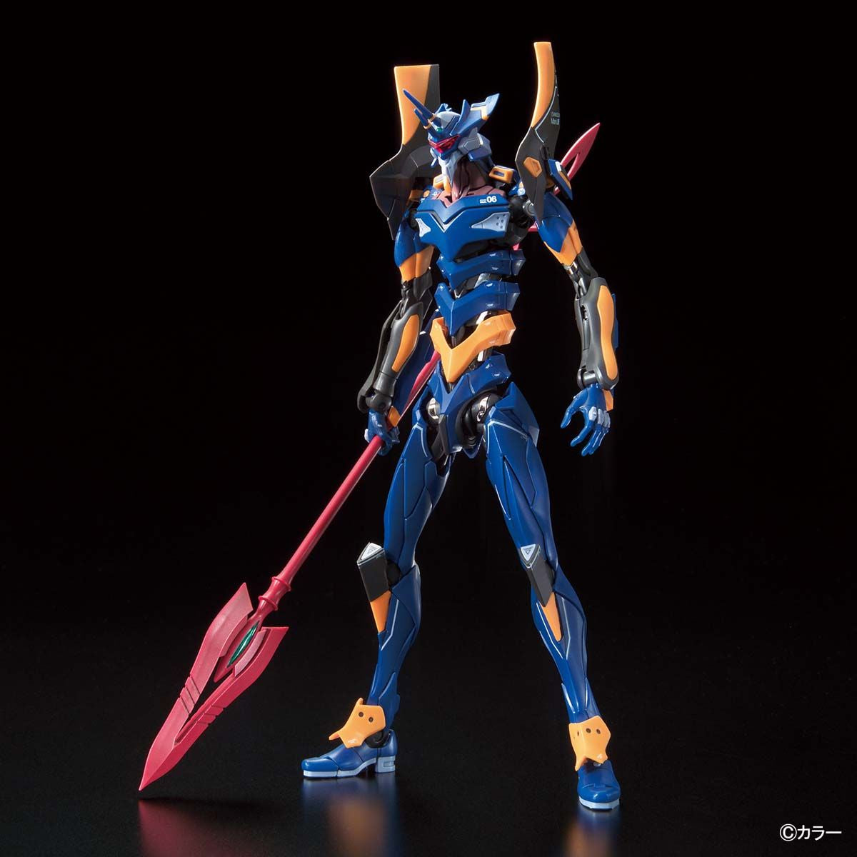 Evangelion - Mark.06 - RG Model Kit, based on "Evangelion: 3.0 You Can (Not) Redo," intricate details, includes Spear of Cassius and halo accessory, by Bandai - Nippon Figures