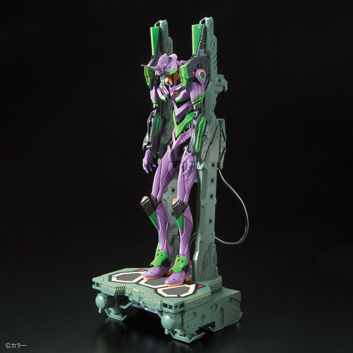 Evangelion - Unit-01 DX - RG Model Kit - Transport Platform Set (Bandai), RG Evangelion Unit-01 model kit with Transport Platform, Nippon Figures