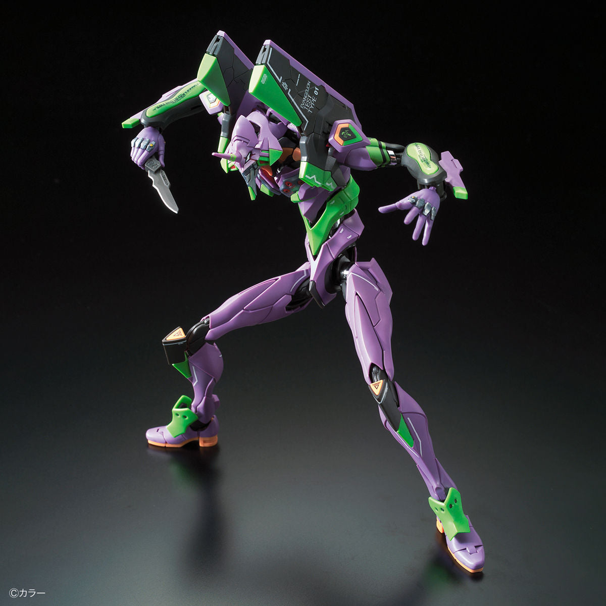 Evangelion - Unit-01 DX - RG Model Kit - Transport Platform Set (Bandai), RG Evangelion Unit-01 model kit with Transport Platform, Nippon Figures