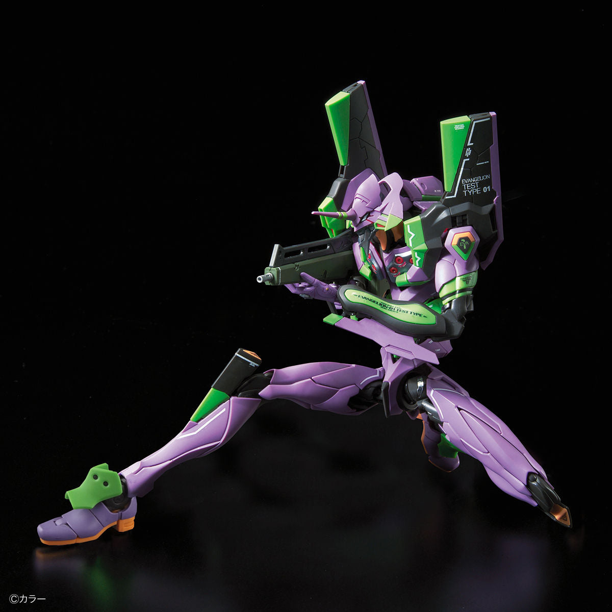 Evangelion - Unit-01 DX - RG Model Kit - Transport Platform Set (Bandai), RG Evangelion Unit-01 model kit with Transport Platform, Nippon Figures