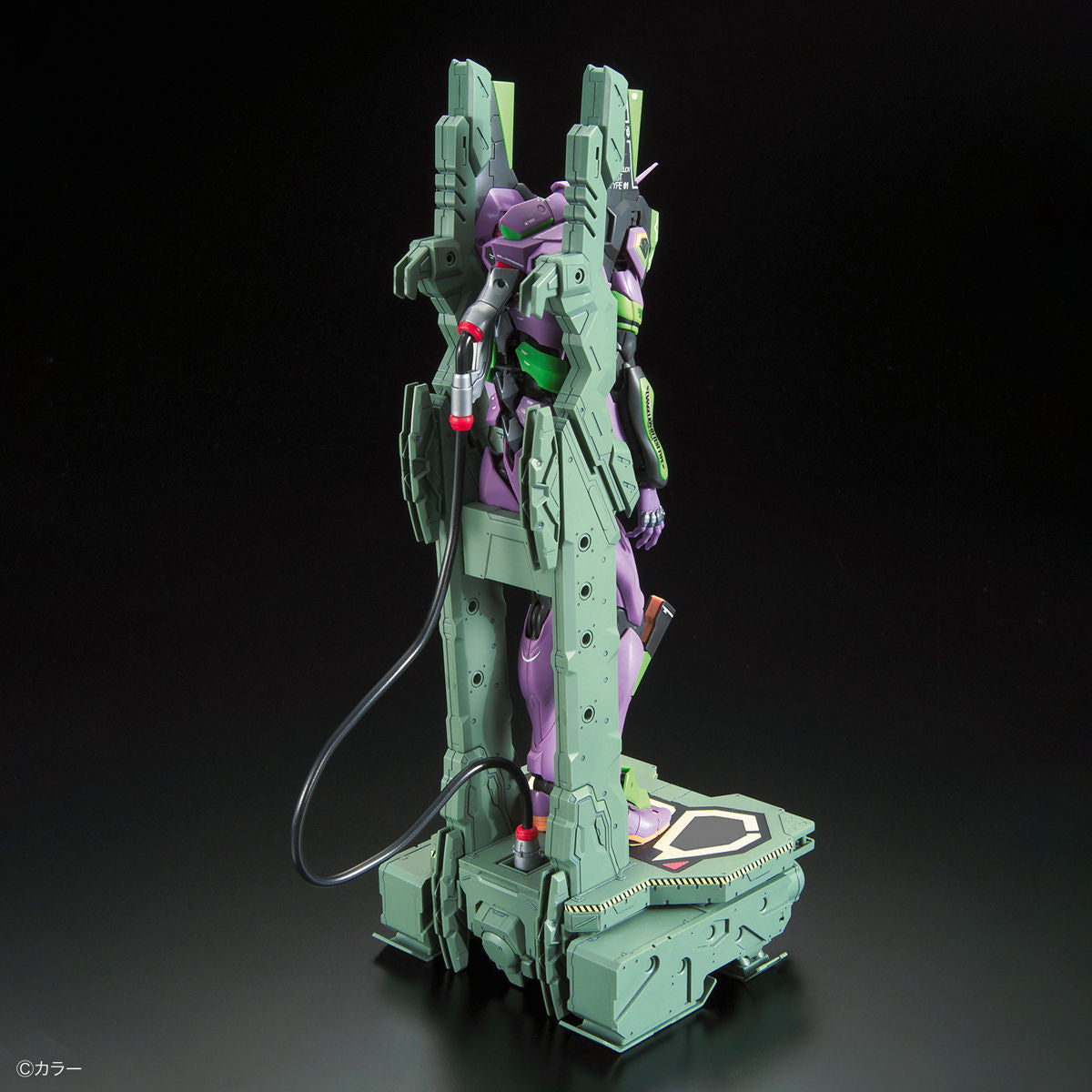 Evangelion - Unit-01 DX - RG Model Kit - Transport Platform Set (Bandai), RG Evangelion Unit-01 model kit with Transport Platform, Nippon Figures