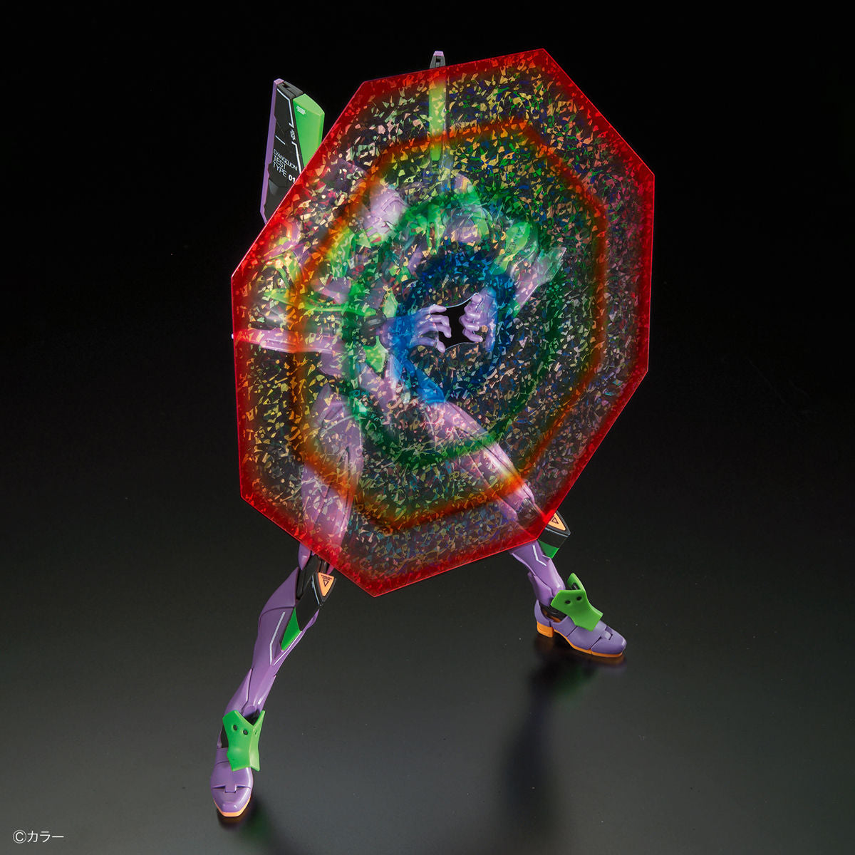 Evangelion - Unit-01 DX - RG Model Kit - Transport Platform Set (Bandai), RG Evangelion Unit-01 model kit with Transport Platform, Nippon Figures