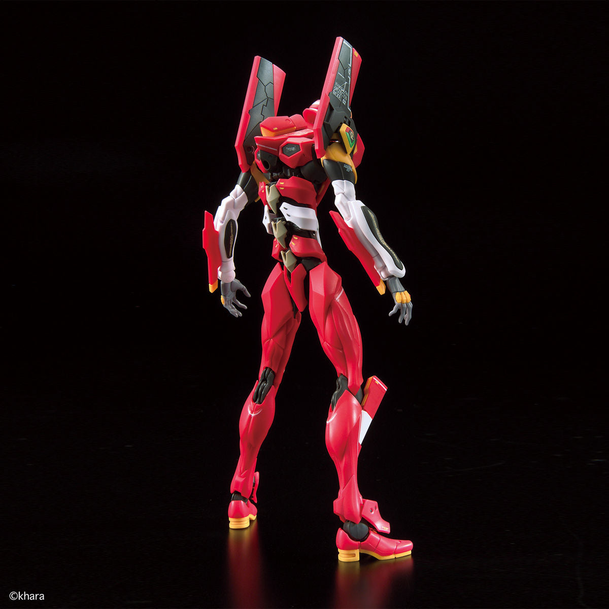 Evangelion - Unit-02 - RG Model Kit, Realistic articulation, intricate details, and specialized hand parts included, Nippon Figures