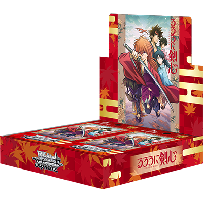 Rurouni Kenshin - Meiji Swordsman Romantic Story - Weiss Schwarz Card Game - Booster Box, Franchise: Rurouni Kenshin - Meiji Swordsman Romantic Story, Brand: Weiss Schwarz, Release Date: 2024-07-12, Type: Trading Cards, Cards per Pack: 8 cards, Packs per Box: 12 packs, Nippon Figures