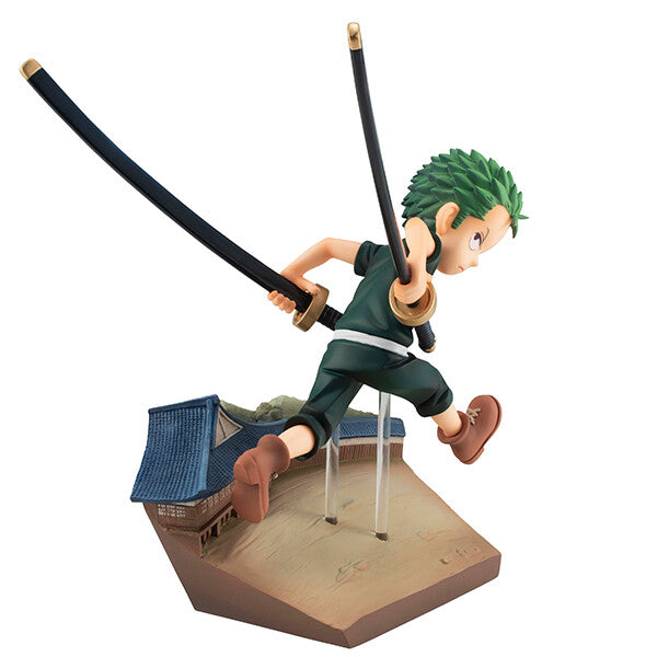 One Piece - Roronoa Zoro - G.E.M. - RUN!RUN!RUN! (MegaHouse), Franchise: One Piece, Brand: MegaHouse, Release Date: 30. Sep 2023, Type: General, Dimensions: H=140mm (5.46in), Nippon Figures