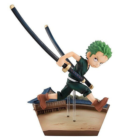One Piece - Roronoa Zoro - G.E.M. - RUN!RUN!RUN! (MegaHouse), Franchise: One Piece, Brand: MegaHouse, Release Date: 30. Sep 2023, Type: General, Dimensions: H=140mm (5.46in), Nippon Figures