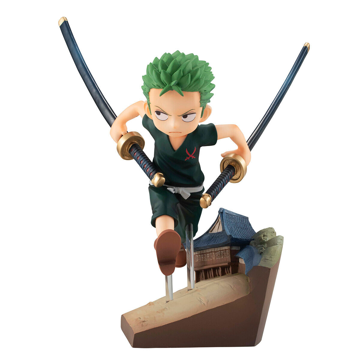 One Piece - Roronoa Zoro - G.E.M. - RUN!RUN!RUN! (MegaHouse), Franchise: One Piece, Brand: MegaHouse, Release Date: 30. Sep 2023, Type: General, Dimensions: H=140mm (5.46in), Nippon Figures