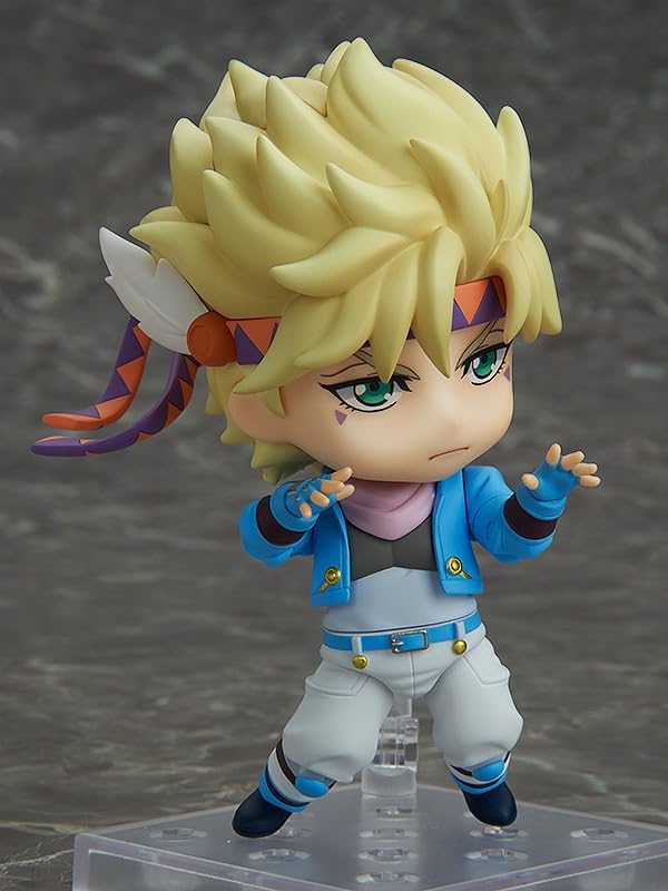 JoJo's Bizarre Adventure - Sentou Chouryuu - Caesar Anthonio Zeppeli - Nendoroid #1516 - 2024 Re-release (Good Smile Company, Medicos Entertainment), Franchise: JoJo's Bizarre Adventure, Release Date: 30. Jun 2024, Dimensions: H=100mm (3.9in), Nippon Figures