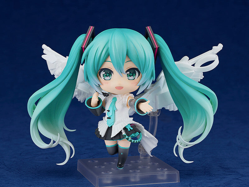 "Hatsune Miku Nendoroid #2222 Happy 16th Birthday Ver. by Good Smile Company - Vocaloid franchise, Release Date: 20. Dec 2023, Dimensions: H=100mm (3.9in) - Nippon Figures"