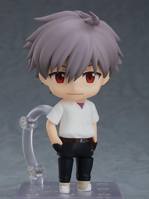 Evangelion Shin Gekijouban - Nagisa Kaworu - Nendoroid #1261 - 2024 Re-release (Good Smile Company), Franchise: Evangelion Shin Gekijouban, Release Date: 31. Mar 2024, Type: Nendoroid, Dimensions: H=100mm (3.9in), Store Name: Nippon Figures