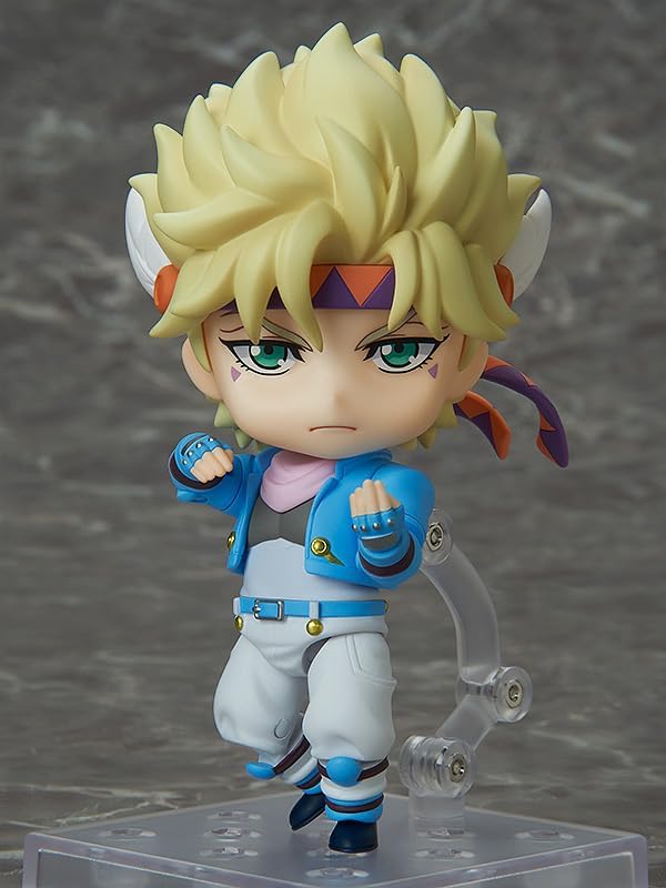 JoJo's Bizarre Adventure - Sentou Chouryuu - Caesar Anthonio Zeppeli - Nendoroid #1516 - 2024 Re-release (Good Smile Company, Medicos Entertainment), Franchise: JoJo's Bizarre Adventure, Release Date: 30. Jun 2024, Dimensions: H=100mm (3.9in), Nippon Figures