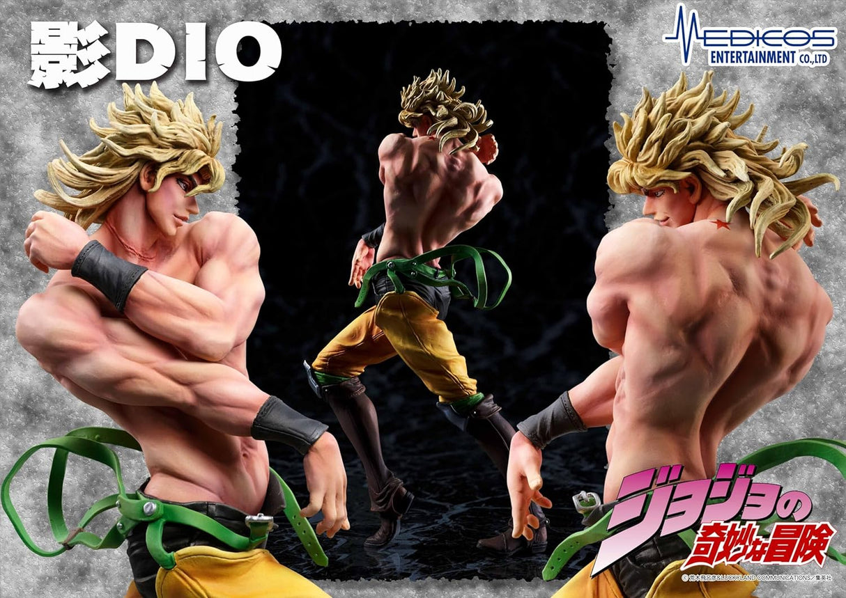 JoJo's Bizarre Adventure - Stardust Crusaders - Dio Brando - Statue Legend #3 - Shadow Dio - 2024 Re-release (Di molto bene), Franchise: JoJo's Bizarre Adventure, Stardust Crusaders, Brand: Di molto bene, Release Date: 30. Apr 2024, Dimensions: H=160mm (6.24in), Store Name: Nippon Figures