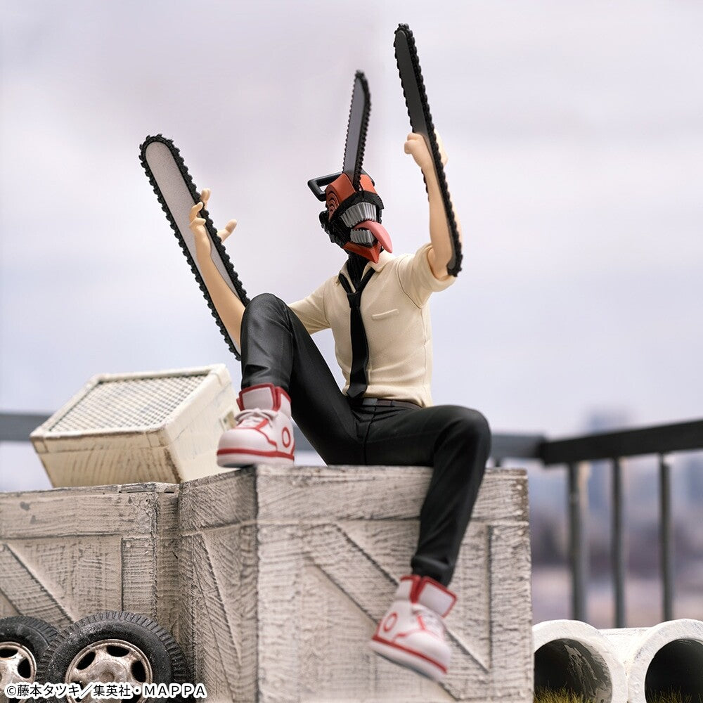 Chainsaw Man - Denji (Devil Form) - Premium Chokonose Figure (SEGA), Franchise: Chainsaw Man, Brand: SEGA, Release Date: 23. Jun 2023, Type: Prize, Dimensions: W=90mm (3.51in) H=140mm (5.46in), Nippon Figures