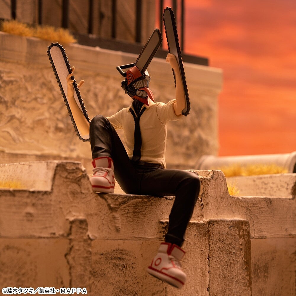 Chainsaw Man - Denji (Devil Form) - Premium Chokonose Figure (SEGA), Franchise: Chainsaw Man, Brand: SEGA, Release Date: 23. Jun 2023, Type: Prize, Dimensions: W=90mm (3.51in) H=140mm (5.46in), Nippon Figures