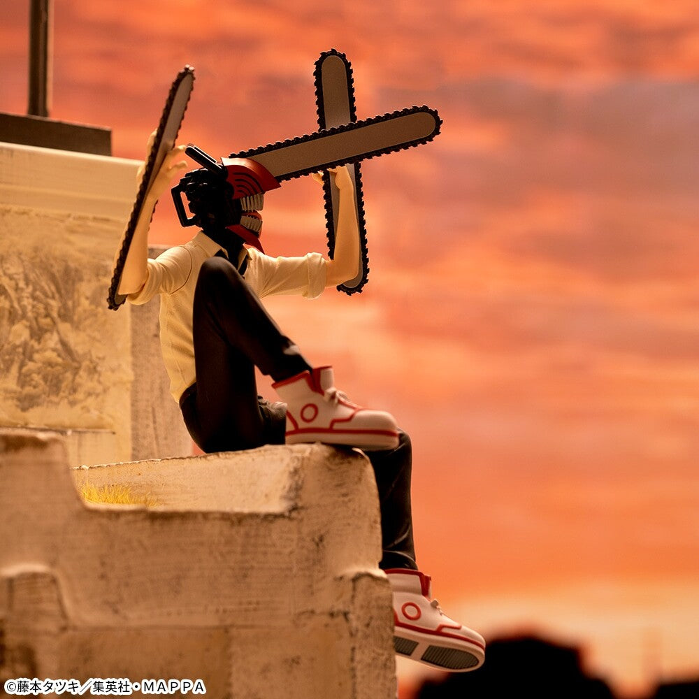 Chainsaw Man - Denji (Devil Form) - Premium Chokonose Figure (SEGA), Franchise: Chainsaw Man, Brand: SEGA, Release Date: 23. Jun 2023, Type: Prize, Dimensions: W=90mm (3.51in) H=140mm (5.46in), Nippon Figures