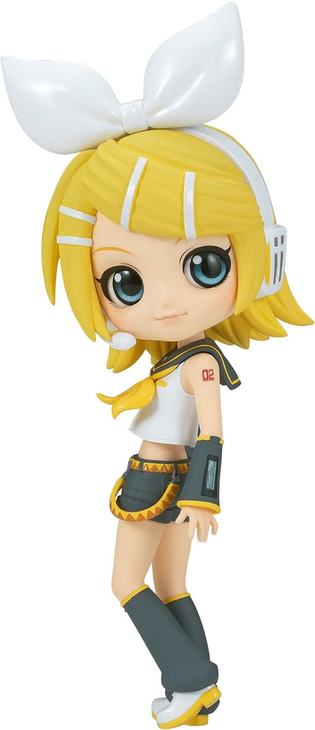 Vocaloid - Kagamine Rin - Q Posket - A (Bandai Spirits), Franchise: Vocaloid, Brand: Bandai Spirits, Release Date: 16. Feb 2023, Dimensions: H=140mm (5.46in), Store Name: Nippon Figures