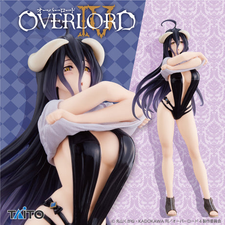 Overlord IV - Albedo - Coreful Figure - T-Shirt Swimsuit ver. (Taito), Franchise: Overlord IV, Brand: Taito, Release Date: 24. Nov 2022, Type: Prize, Dimensions: H=180mm (7.02in), Store Name: Nippon Figures
