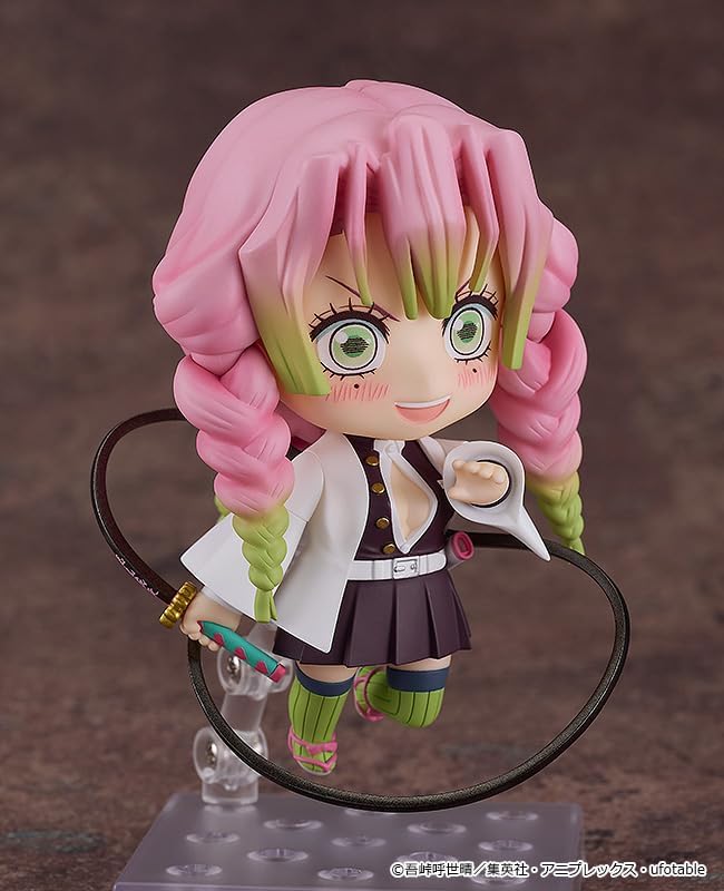 Demon Slayer - Kanroji Mitsuri - Nendoroid #2217 (Good Smile Company), Franchise: Demon Slayer, Brand: Good Smile Company, Release Date: 06. Feb 2024, Type: Nendoroid, Dimensions: H=100mm (3.9in), Nippon Figures