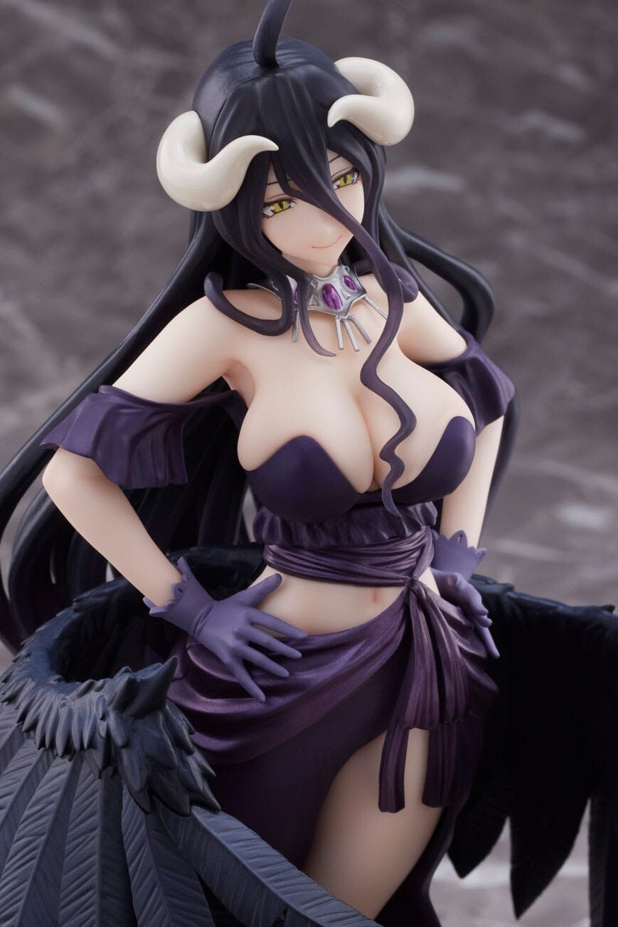 Overlord IV - Albedo - Artist MasterPiece+ - Black Dress ver. (Taito), Franchise: Overlord IV, Brand: Taito, Release Date: 31. Aug 2023, Type: Prize, Dimensions: H=200mm (7.8in), Store Name: Nippon Figures