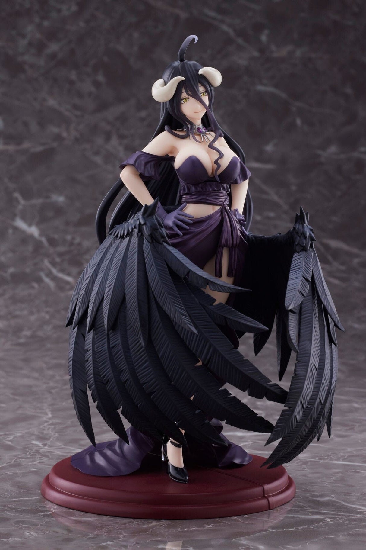 Overlord IV - Albedo - Artist MasterPiece+ - Black Dress ver. (Taito), Franchise: Overlord IV, Brand: Taito, Release Date: 31. Aug 2023, Type: Prize, Dimensions: H=200mm (7.8in), Store Name: Nippon Figures